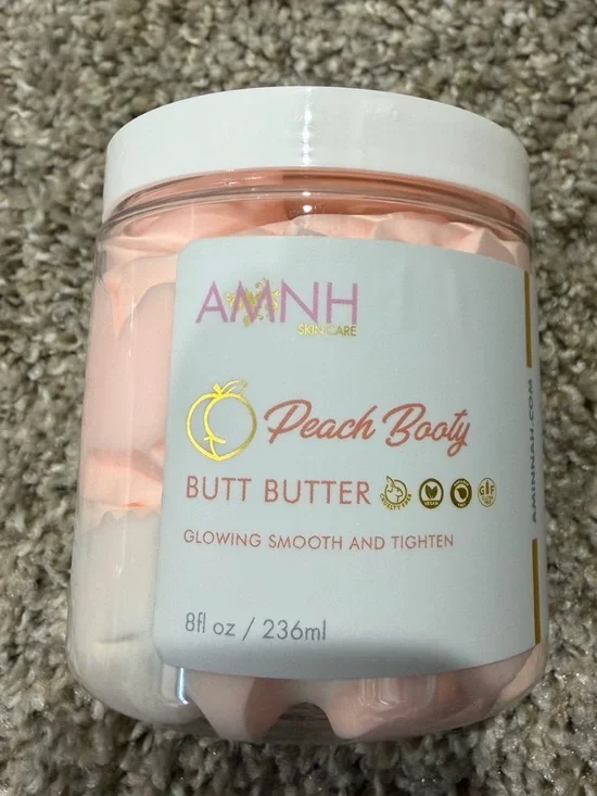 AMINNAH AMNH - Peach Booty Lifting & Tightening Butter NEW - Picture 1 of 1